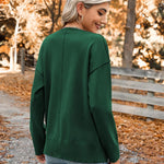 Nadorine Women's Oversized Button Sweaters Open Front Cardigans