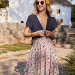 Nadorine Bolero Chiffon Festive Short Sleeve Bolero Jacket (DE Only)