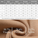 Nadorine Women's Short Sleeve Basic Slim Fit Tops