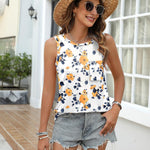 Zeagoo Women's Tank Tops High Neck Loose Fit Summer Top