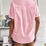 Nadorine Women Linen Button Down Shirt