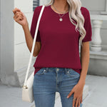 Zeagoo Womens Summer Short Sleeve Tops Pullover Sweaters