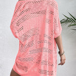 Nadorine Short Sleeve Boho Oversized Knitted Cardigan
