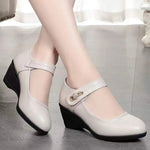 Heather | Elegant Half Shoes with Medium Heel