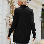 Loose Fit Lightweight V-neck Open Front Sweater Cardigan