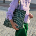 Purple tassel design loose sweater