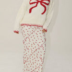 Rosalia Red Bows Knit Sweater