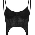 Lace V-Neck Breast Shape Vest