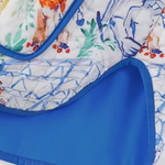 Graffiti Print Cotton Shorts Set