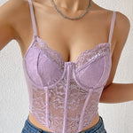 Lace Bustier Cami Top
