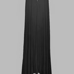 Long Sleeves Loose Rhinestone Round-Neck Maxi Dresses