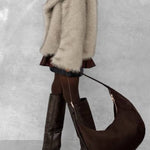 PREMIUM GREY FUR COAT