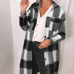 Plaid Shirts Jacket Shacket Coats