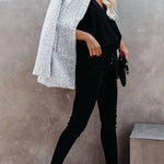 Pocket Casual Solid Color Jacket
