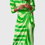 Brianna | Elegant Wrap Dress with Print