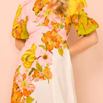Midi Dress In Multi