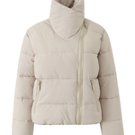 Stand Collar Zipper Windproof Cotton Coat