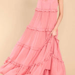 When I Look At You Peony Maxi Dress
