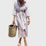 Romina | Classic Striped Dress