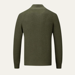 The Richmond Men’s Elegant Merino Wool Zip Up Cardigan