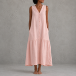 Sandra - Patchwork Midi Dress