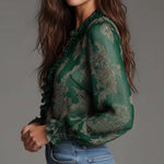 Nuvia | Retro Blouse