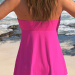 Bella | Ruffled Halter Tankini Swim Set