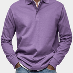 Harold | Long-Sleeve Knit Polo