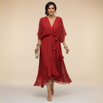 Montserrat | V-neck dress