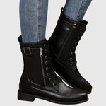 Yamel | Comfortable Side-Zip Leather Boots