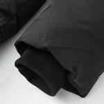 KZZ Men's Solid Color Pocket Zipper Hooded Coat