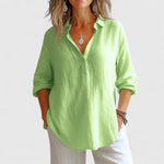 Nayeli | Soft and Stylish Linen Blouse