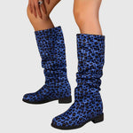 Petra | Leopard Mid-Calf Boots