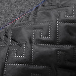 KZZ Men's Solid Color Overcoat, Elegant, Casual, Comfortable Long-Sleeved Button-Down Jacket