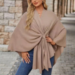 Yolanda | Elegant Poncho Sweater