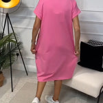 Gloria | Stylish Short Sleeved Dress