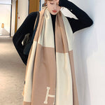 Original Warm Letter Print Shawl&Scarf