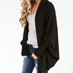 Knitted Casual Knitted Solid Cotton Winter Cardigan