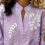 Liliane™ | Botanical Print Blouse