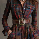 Zoe | Chic Button-Up Shirt Dress