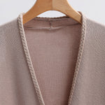 Knitted Two-piece Sets Loose Casual Skirt Suit