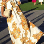 Floral Print Sling Dress