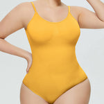 Nadorine Bodysuit Tummy Control Shapewear Seamless Carved Thong Body Shaper Tank Top