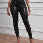 Tight-fitting Leggings Casual Cropped Pants
