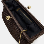 WOVEN CLUTCH BAG
