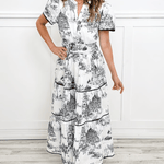 Zaria | Women's Classic Charm Maxi Dress