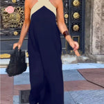 Ruby Stewart | Cross Halter Maxi Dress For Women