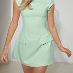 THE CAP SLEEVE MINI DRESS