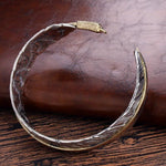 Vintage Western Feather Cuff Bracelet