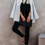 Pocket Casual Solid Color Jacket